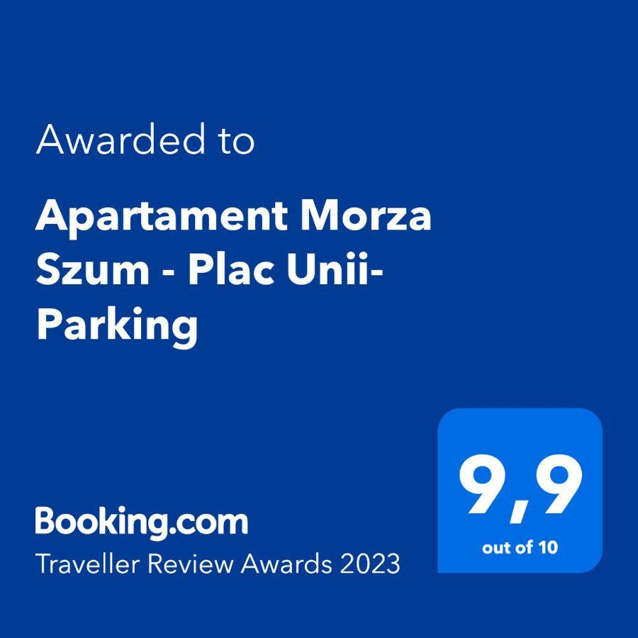 Apartament Morza Szum - Plac Unii- Parking 그디니아 외부 사진